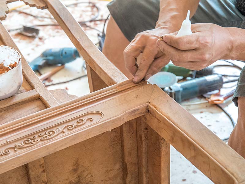 谯城旧家具翻新改色怎么做